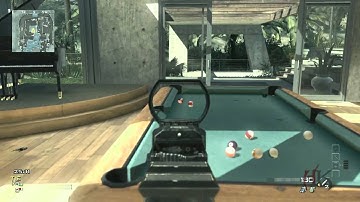 CoD: MW3 - Shooting pool on Getaway