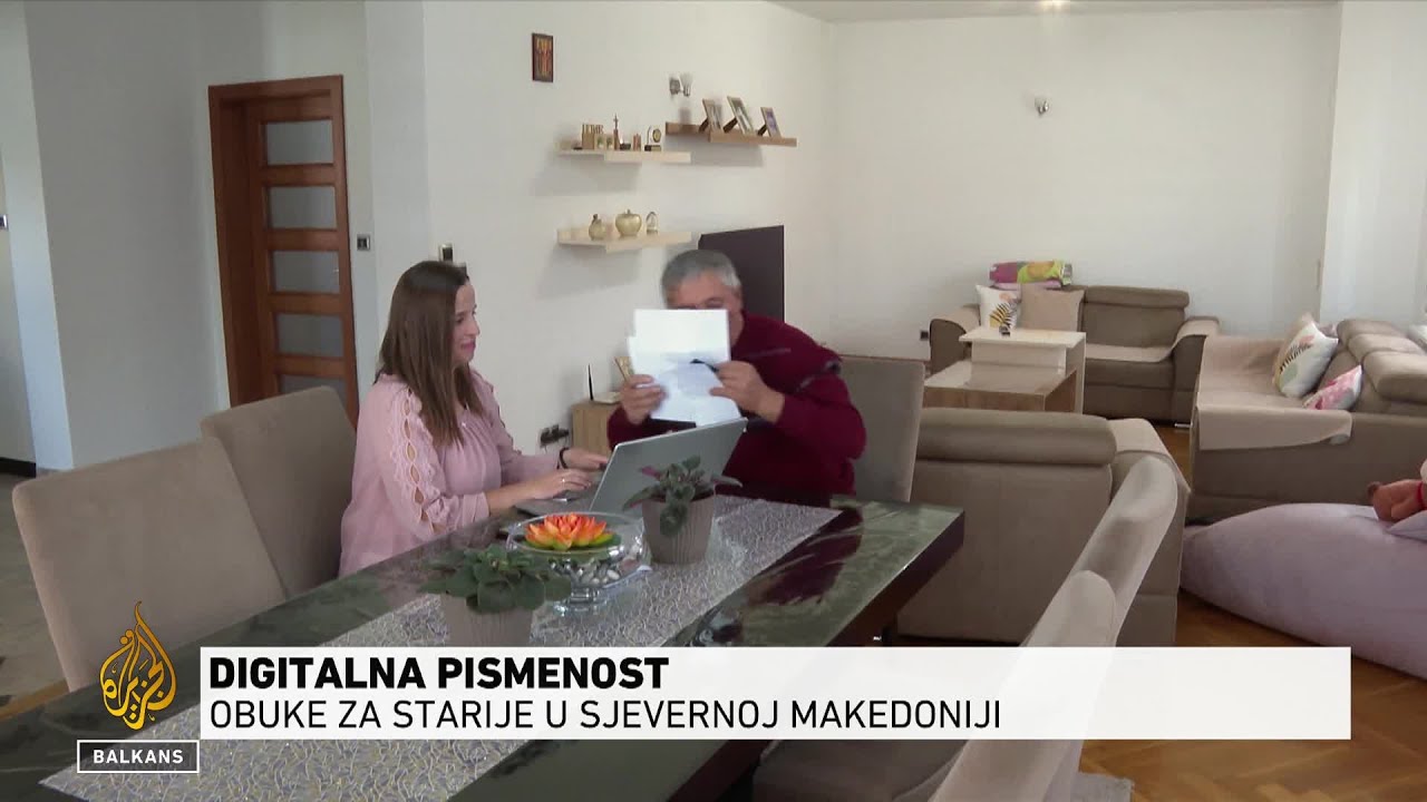 أطلقت مقدونيا الشمالية برنامجاً تدريبياً على المهارات الرقمية لكبار السن