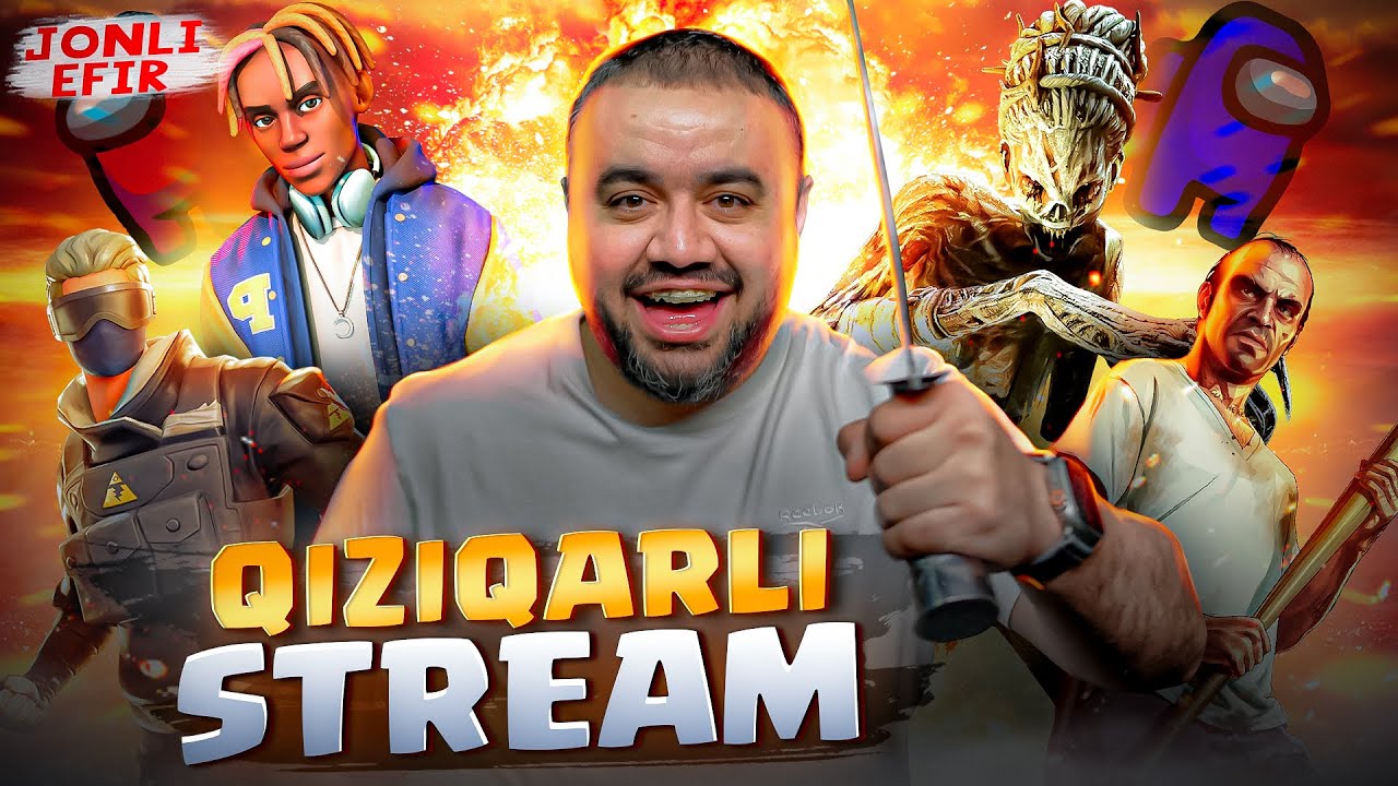 HARHIL O'YINLAR O'YNIMIZ (JONLI EFIR)