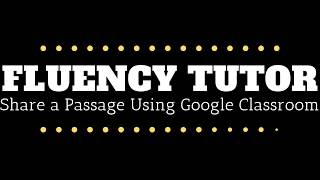 Share a Passage Using Google Classroom