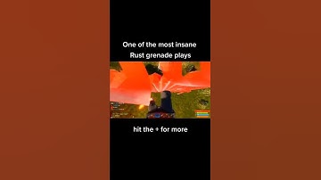 Most Insane Grenade Play in Rust?!... 😳| Rust Funny #shorts