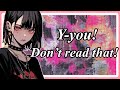 [ASMR] Reading your Goth best friend&#39;s diary [F4A] [Vulnerable][Rant]