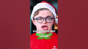 Thumbnail of 30 Christmas Songs in 1 Minute #shorts