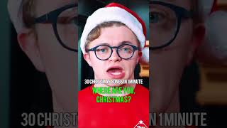 30 Christmas Songs In 1 Minute #Shorts