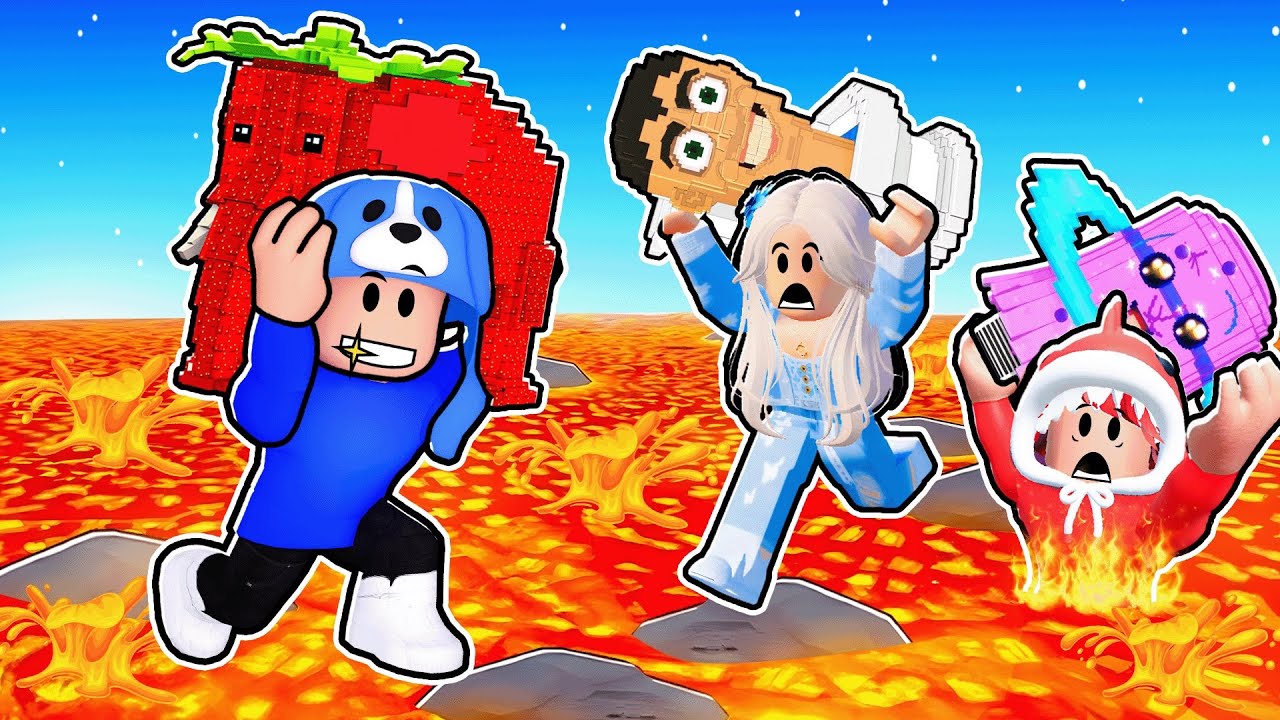 ROBLOX WALK ON LAVA FOR BRAINROTS!