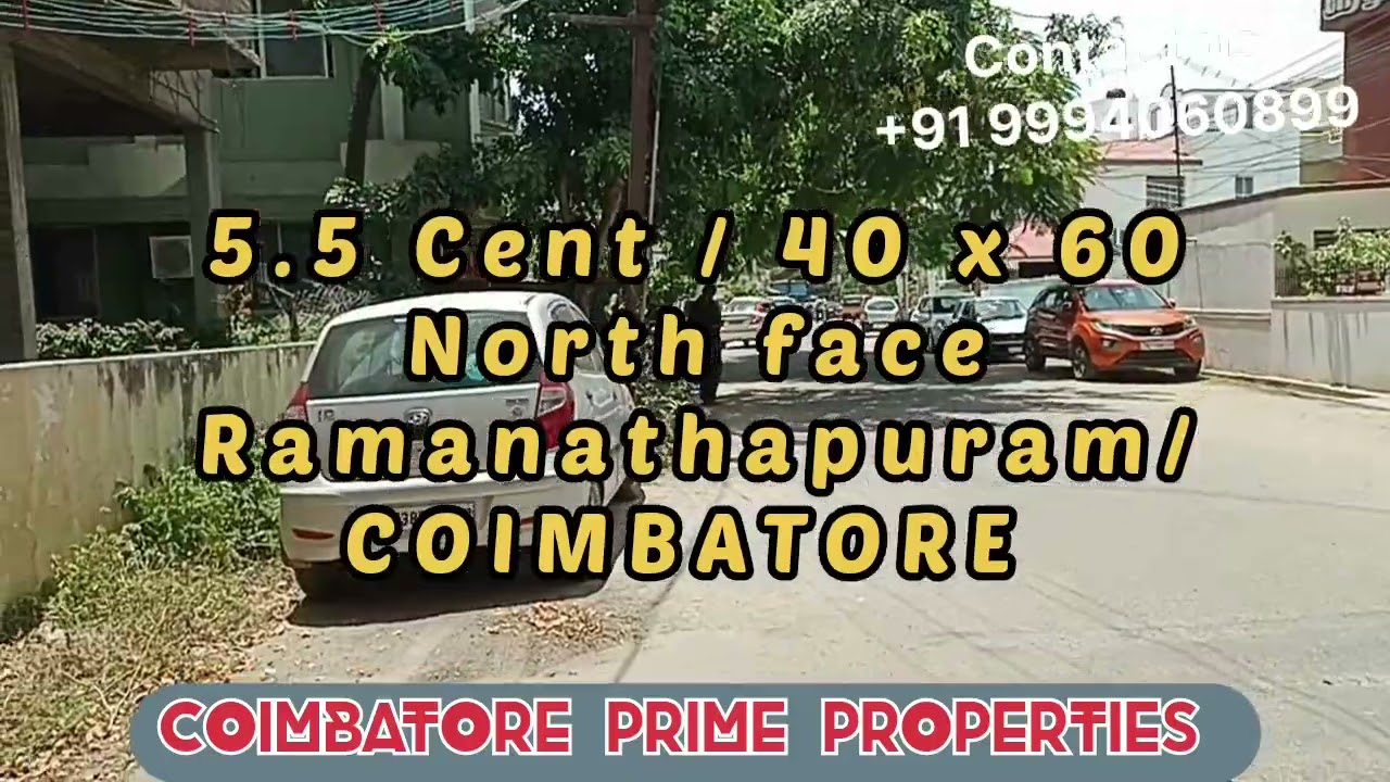 5.5Cent Residential & Semi Commercial Land for Sale/North face/Size