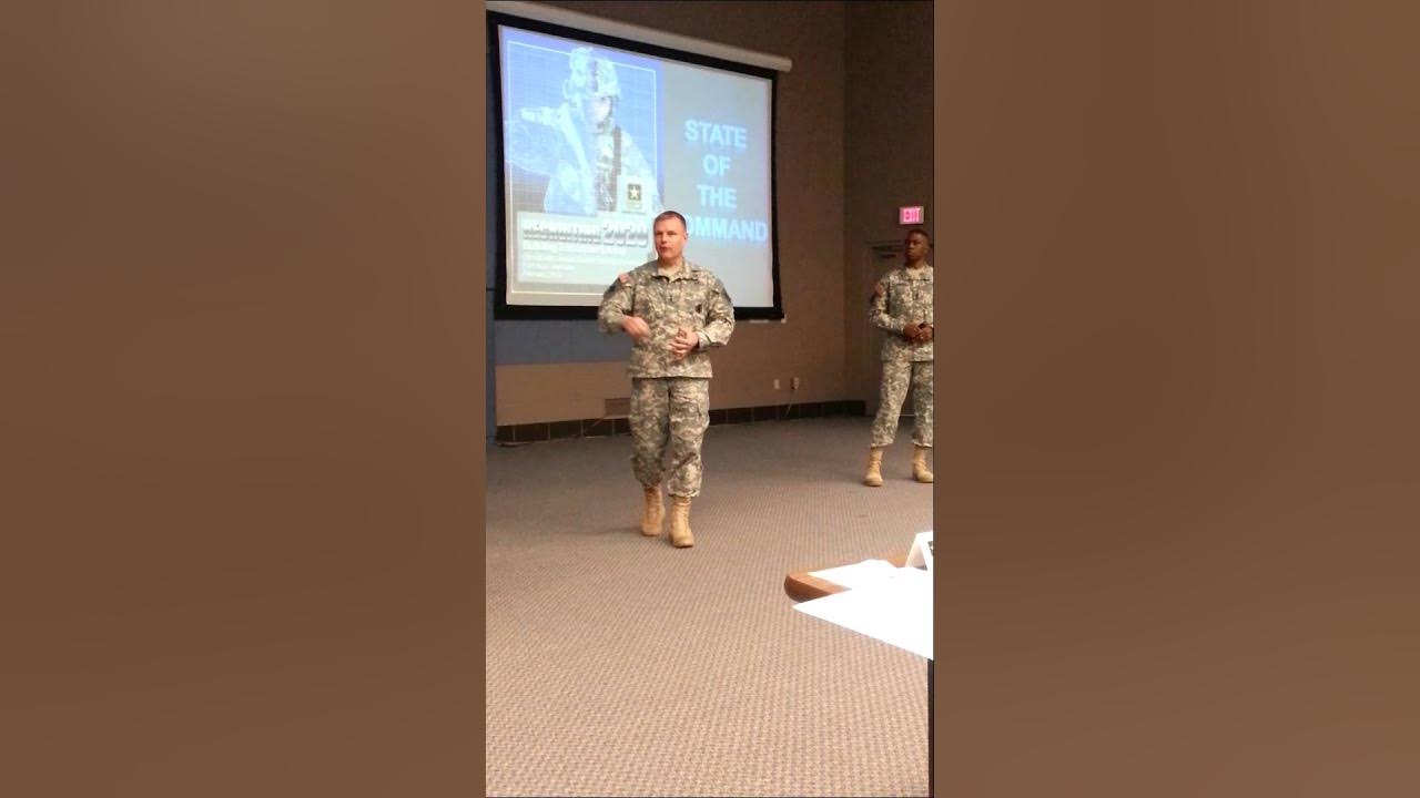 USAREC commander discusses ALARACT issues YouTube