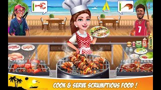 Super Chef Beach Bbq Kitchen Story Cooking Games - Cooking Games For Girls, Kids & Children #164 screenshot 2
