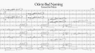 Ode to Bad Naming -〚Original Orchestral Composition〛|| Sheet music & Score