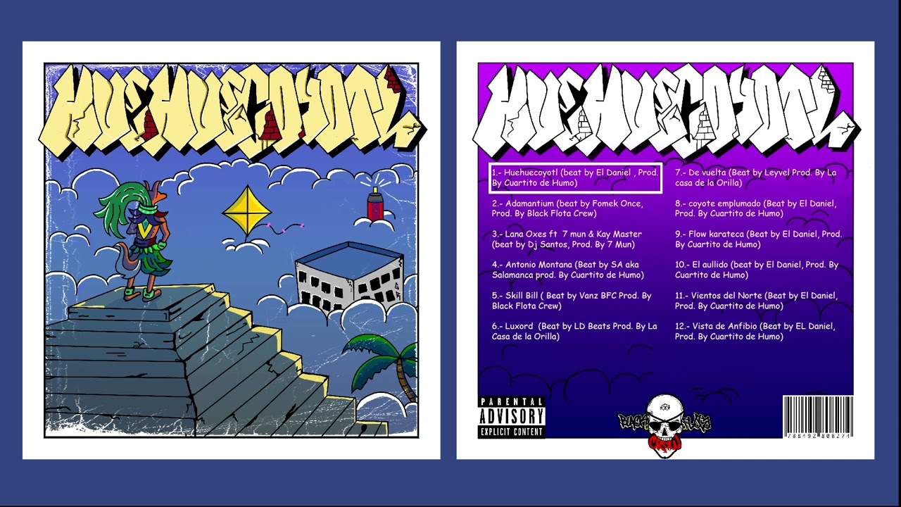 1.- Huehuecoyotl - Artillery (beat by El Daniel , Prod. By Cuartito de Humo) (Huehuecoyotl)