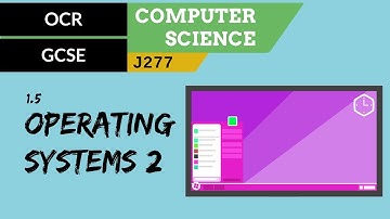40. OCR GCSE (J277) 1.5 Operating systems 2