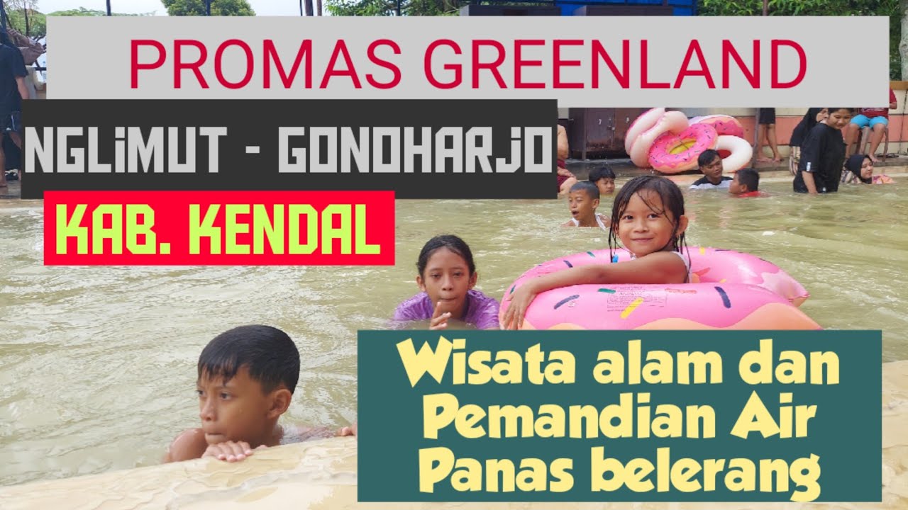 Pemandian Air Panas yang mengandung belerang di Kab. Kendal.