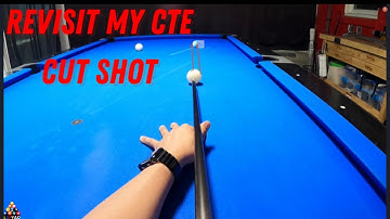 Revisiting My CTE Aiming System Cut Shot (Pool)