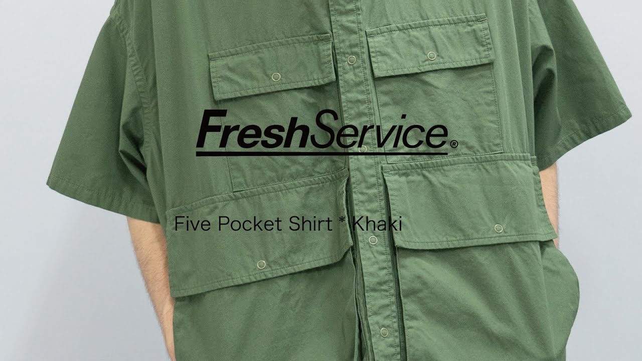 FreshService * Five Pocket Shirt * Khaki