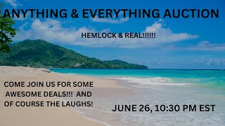 ANYTHING & EVERYTHING AUCTION!!!  T & REAL!!!