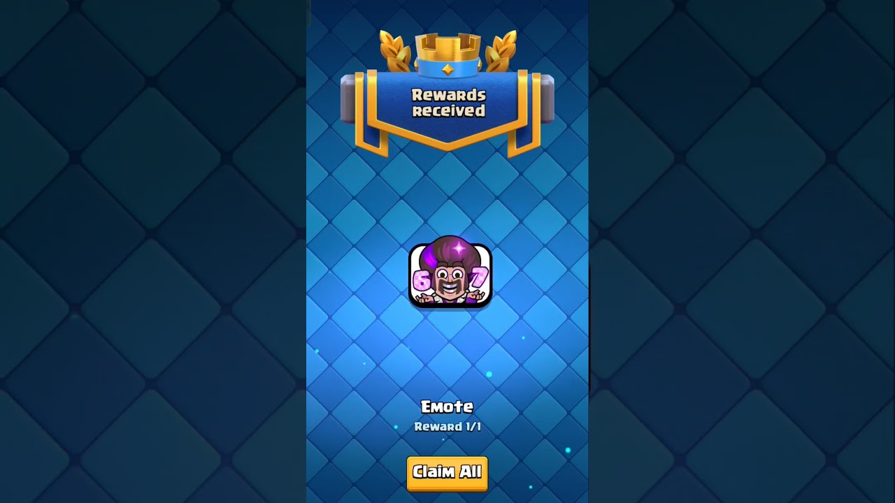 NOWA EMOTKA W CLASH ROYALE 6️⃣7️⃣ 