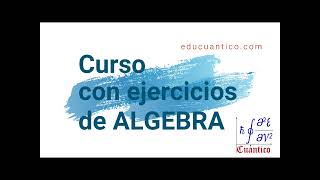 Algebra, conceptos preliminares