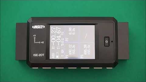 Insize ISE 2DT Series Setting Tool Advanced Operation - Cutwel TV