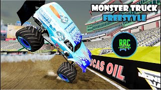 MONSTER TRUCK Monster Jam BeamNg Drive FREESTYLE With RRC Family Gaming! #LIVE