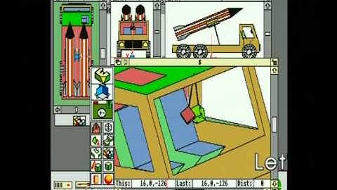 Computers For Schools - Acorn Archimedes Rolling Demo (circa 1992)