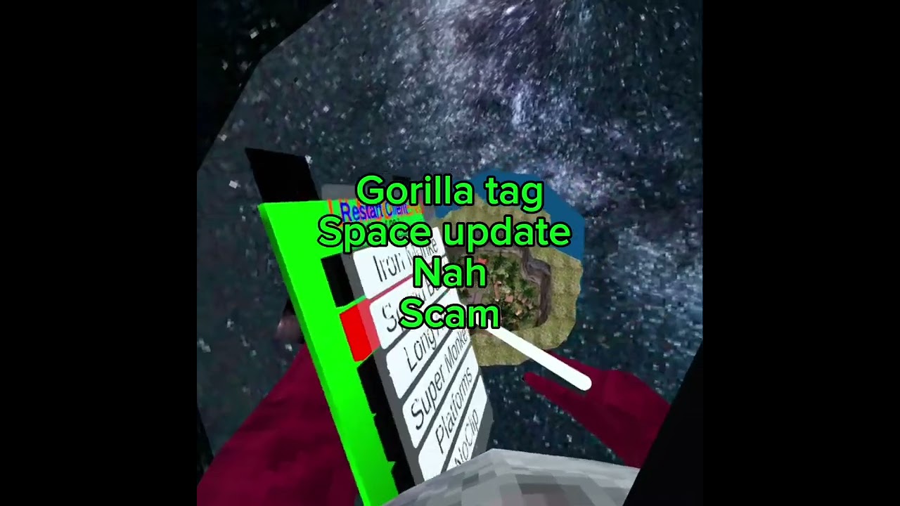 The biggest scam be like of the space update