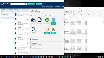 How do I upload documents to Hubdoc?