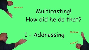 Multicast addressing - Let
