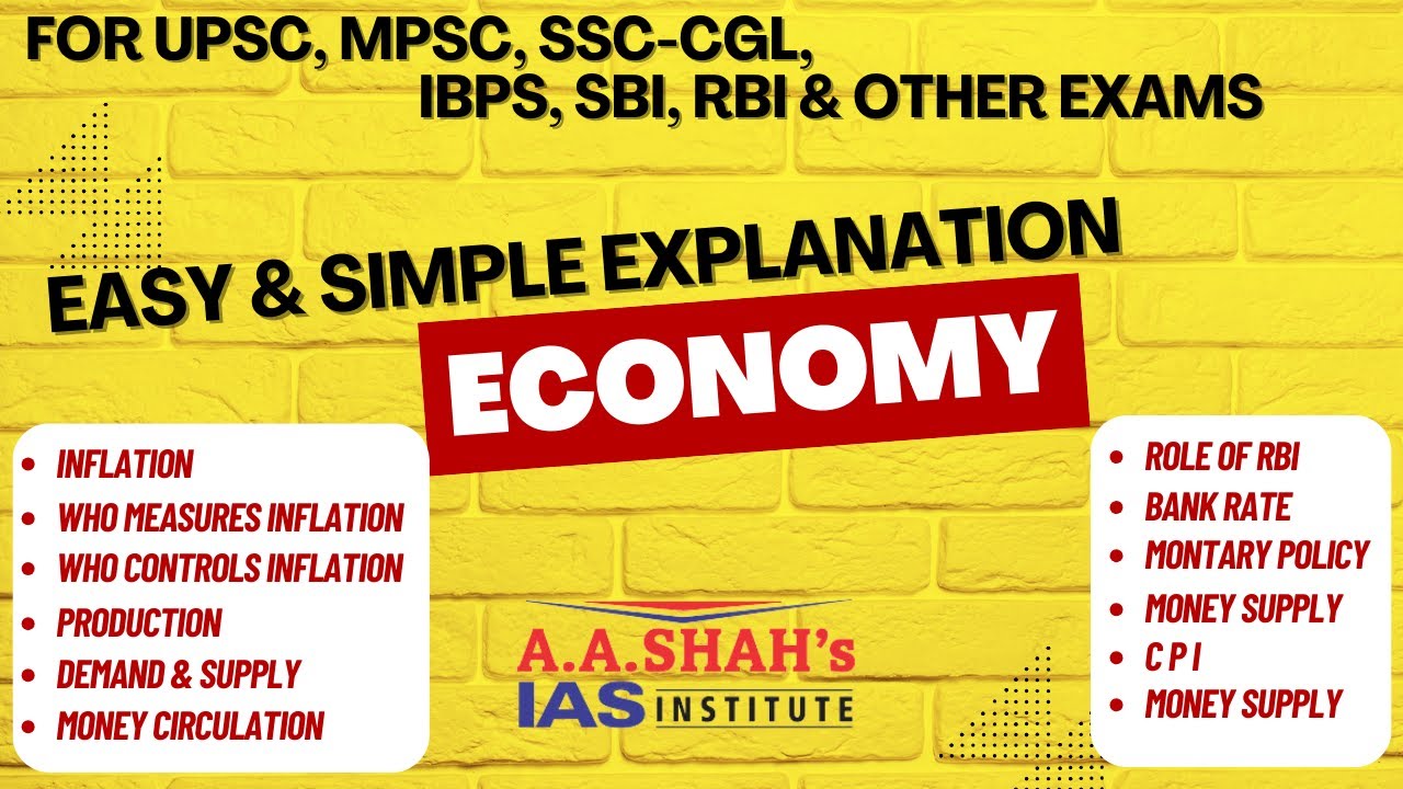 Economy, Inflation Monetary Policy explained in simple terms for UPSC ...