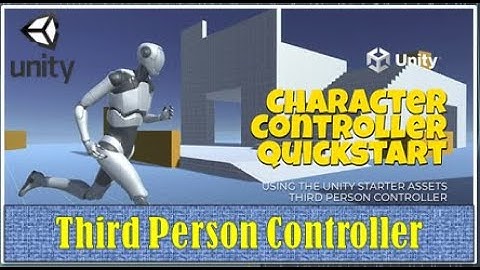 How to setup a Third Person Controller Starter asset in Unity 3D Urdu Hindi