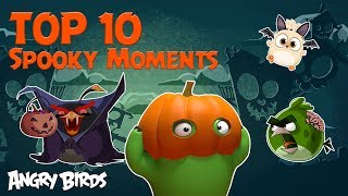 Angry Birds - Top 10 Spooky Moments | Halloween Special