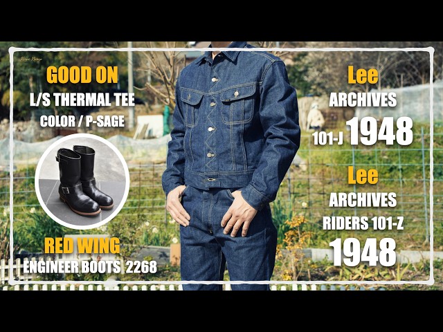 Lee archives 1948-101Jリジッドサイズ44ワコマリアJD Lee Archives (Reprint)] 