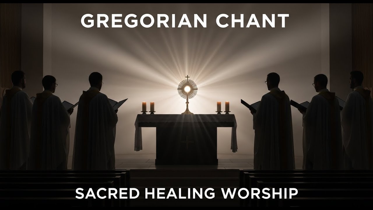 Gregorian Chant for Sacred Silence and Eucharistic Adoration | Healing Meditation of Faith