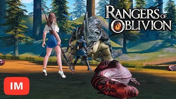 Rangers of Oblivion - Monster Hunter Mobile MMORPG? Ultra Graphics Android iOS Gameplay