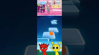 💥 Tiles Hop Sprunki Beat Rush 🎶😱 | Fast Fingers Challenge 🔥🎮