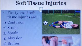 Class 12, Physical Education, Unit 7, Physiology and Injures in Sports, Soft Tissue Injuries screenshot 2