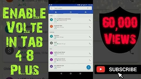 Enable Volte in Lenovo tab 4 8 plus (Nougat and Oreo)