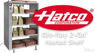 Hatco Glo-Ray 2-Go™ 43-in. Self-Service Heated Holding Shelf (GRS2G-3920-5)