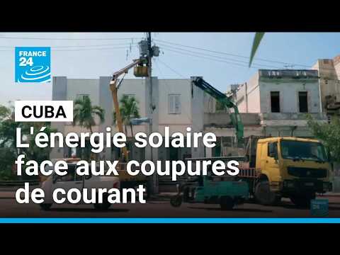 Cuba se tourne vers l'&eacute;nergie solaire face au blocus &eacute;nerg&eacute;tique des &Eacute;tats-Unis &bull; FRANCE 24

Depuis que Washington impose un blocus p&eacute;trolier de facto&nbsp;&agrave; la Havane, l'&icirc;le vit au rythme des coupures de courant. Les habitants se tournent vers de nouvelles solutions, dont l'&eacute;nergie solaire.

#Cuba #tourne #vers #l&eacute;nergie #solaire