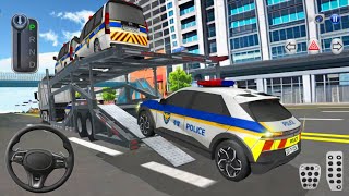 Police Cars Transport to Police Station - 3D Driving Class 2026 - Car Games - Android Gameplay🎮 screenshot 5