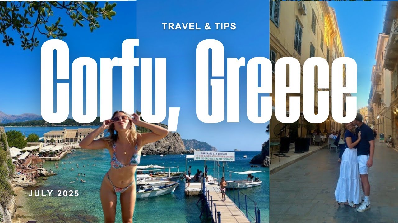 EXPLORING CORFU, GREECE | Best Spots, Food & How to Get Around!