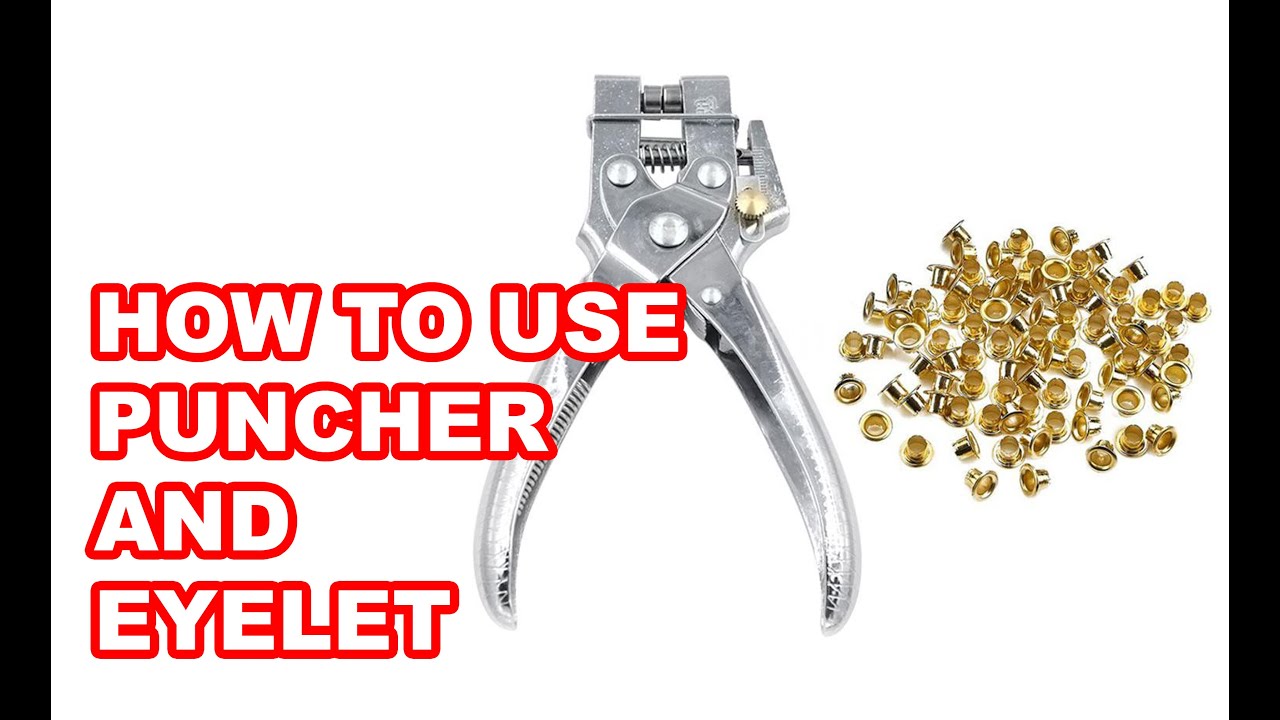 TROPA TIPS How to use 2in1 punch pliers Eyelet paano gamitin ang