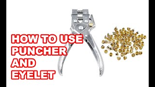 TROPA TIPS | How to use 2in1 punch pliers | Eyelet | paano gamitin ang 2in1 puncher