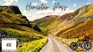 45 Minute Indoor Cycling Video Workout Scenic Lake District Honister Pass UK Garmin 4K