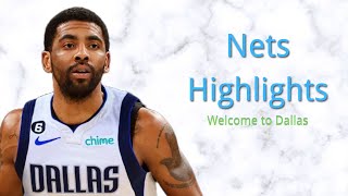 Kyrie Irving Nets Highlights | Elite Creator \& Scorer (Welcome to Dallas)