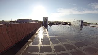Deck on Roof Construction Video - Extended Version Showing Start to Completion