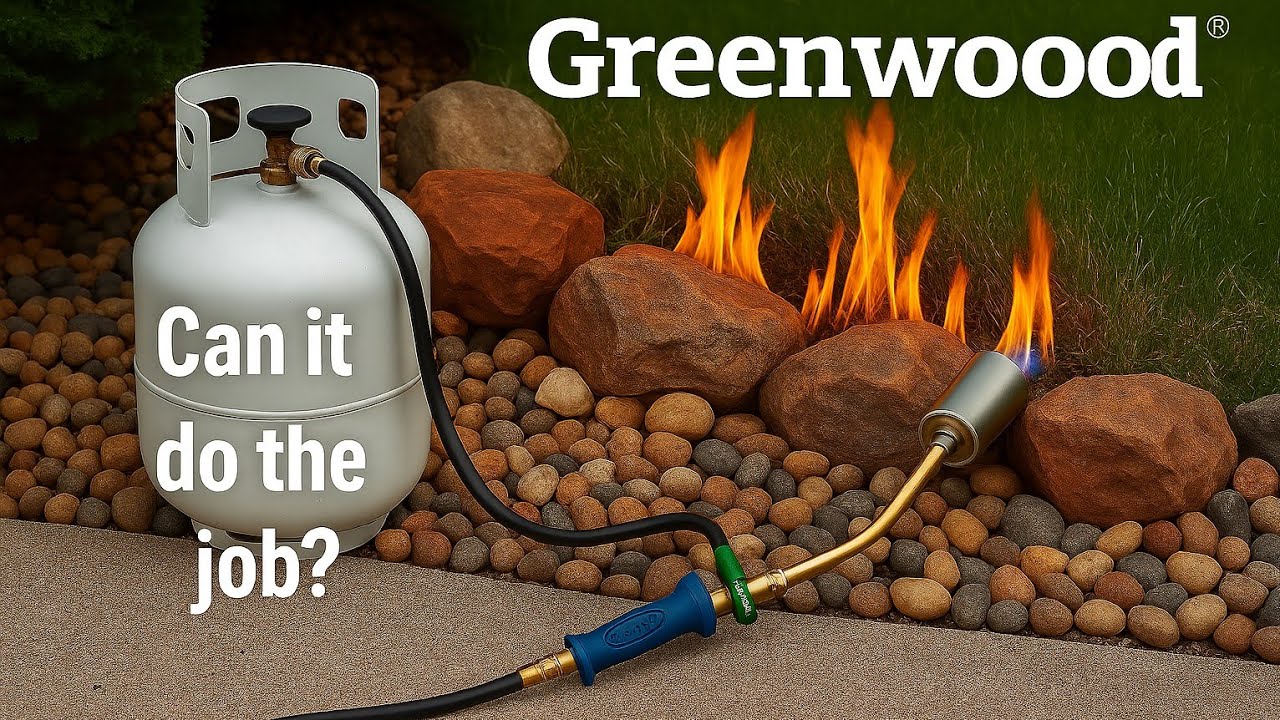 GREENWOOD Propane Torch. Does it work as advertised? - YouTube