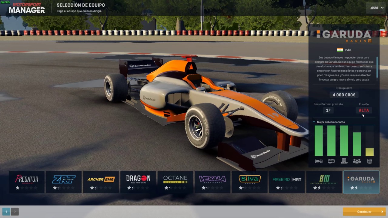 Motorsport Manager en Linux - JugandoEnLinux.com