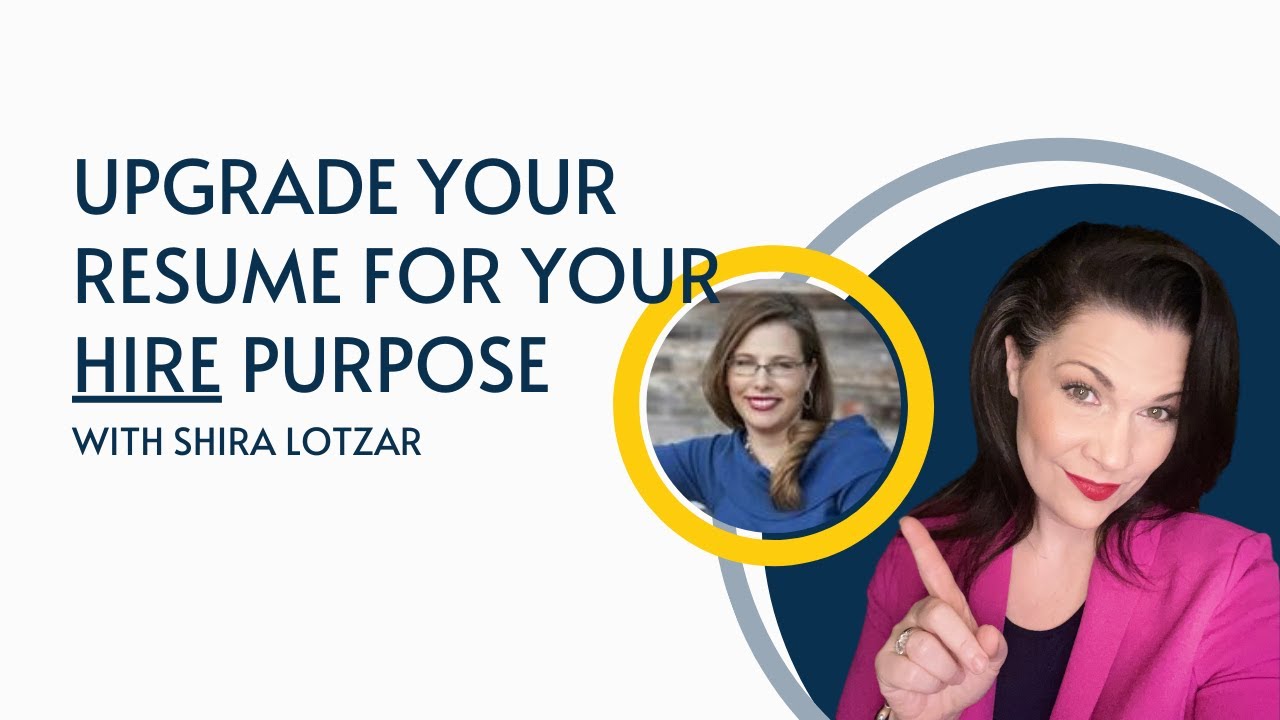 Shira Lotzar Wants to Upgrade Your Resume for Your Hire Purpose