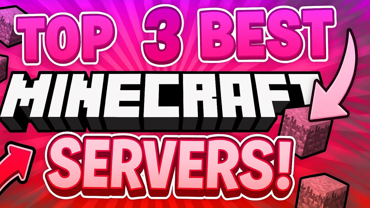 TOP 3 Minecraft Java Servers For 1.21+ (2025) - YouTube