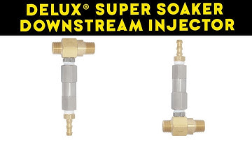 Delux Super Soaker Downstream Injector | General Injector VS Super Soaker Injector